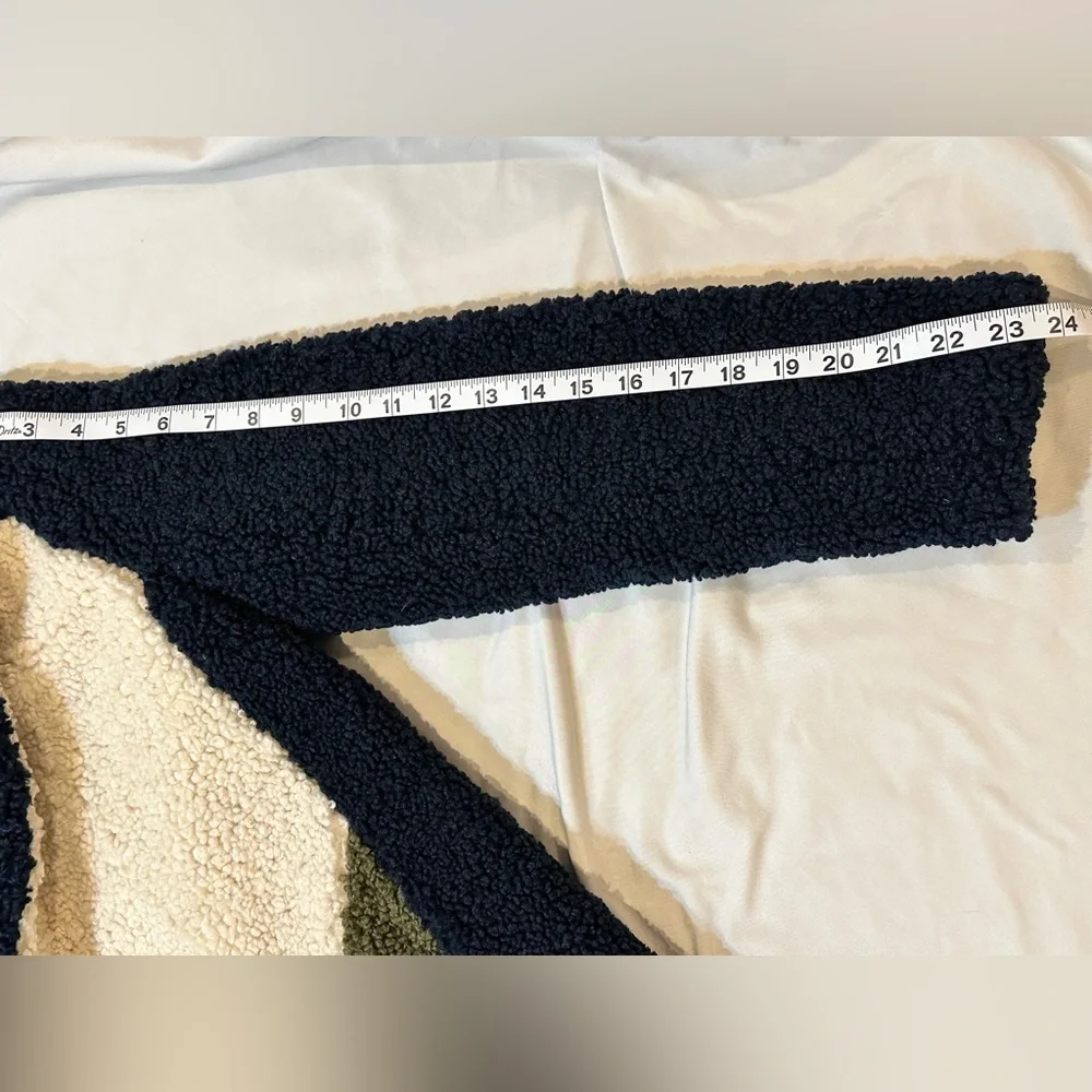 J. Crew Colorblock Sherpa Coat - Picture 13 of 16